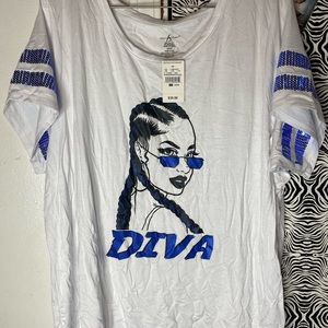 Ashley Stewart cute shirt